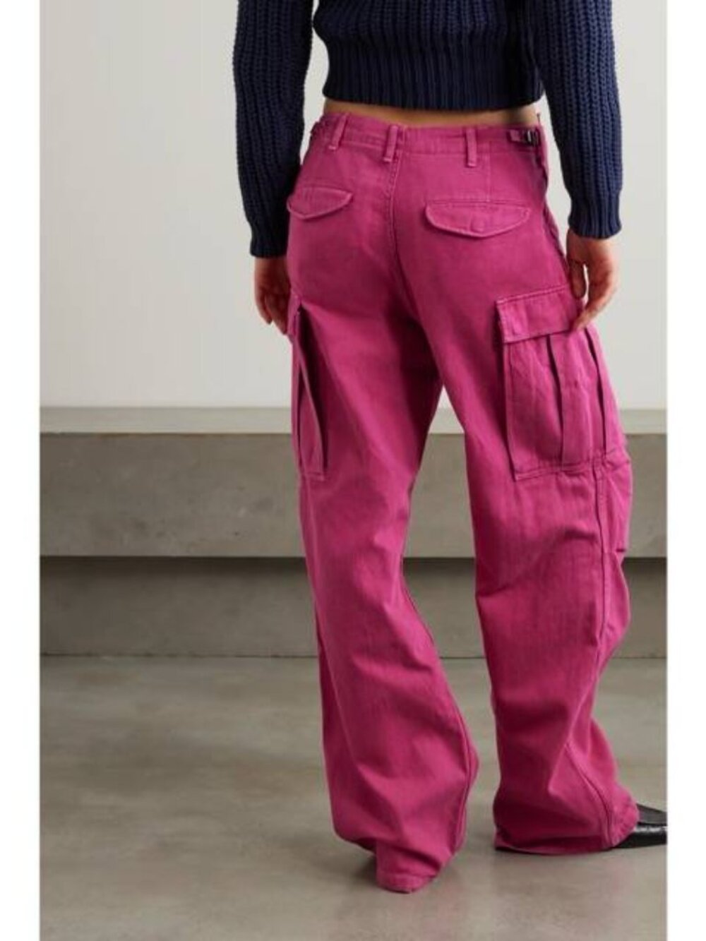 NEW DENIMIST High-Rise Boyfriend Cargo Jeans Women’s - Picture 2 of 16